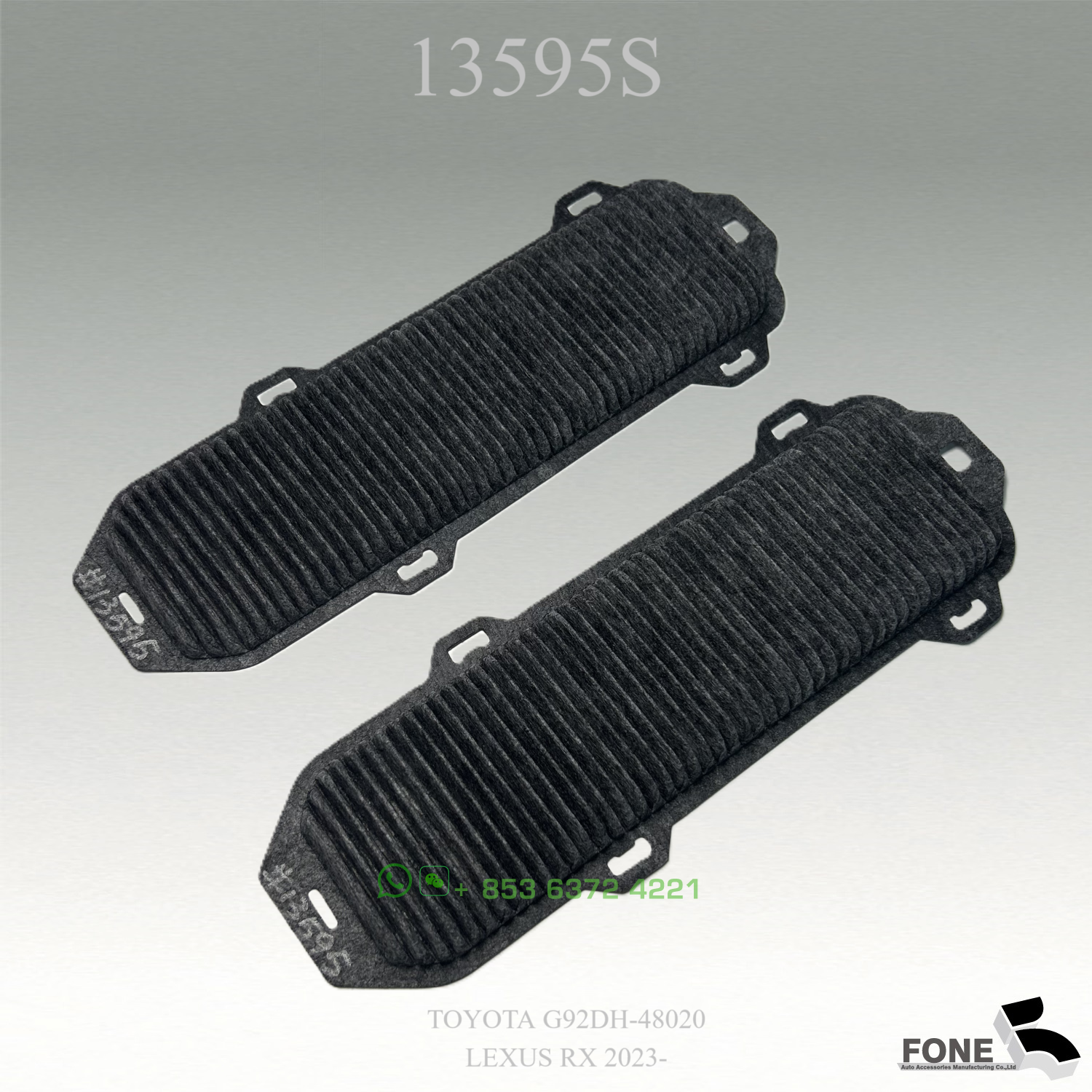 thumbnail image 2 of Genuine Toyota Drive Motor Battery Pack Air Filter G92DH-45010 - OEM 2 of 5